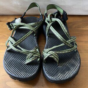 Chaco Z X2 Sandals Vibram Sole Green River & Hiking Sandals Shoes Womens 9